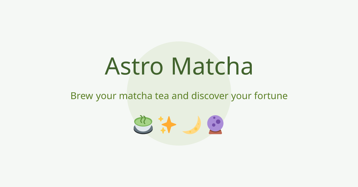 AstroMatcha - Farcaster Mini Apps